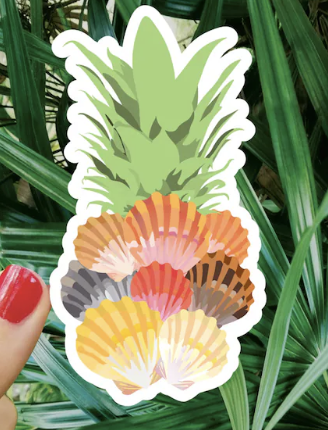 Bee Beachey Vinyl Stickers