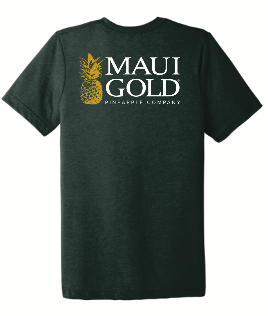 Maui Gold Logo Fleckle Tee
