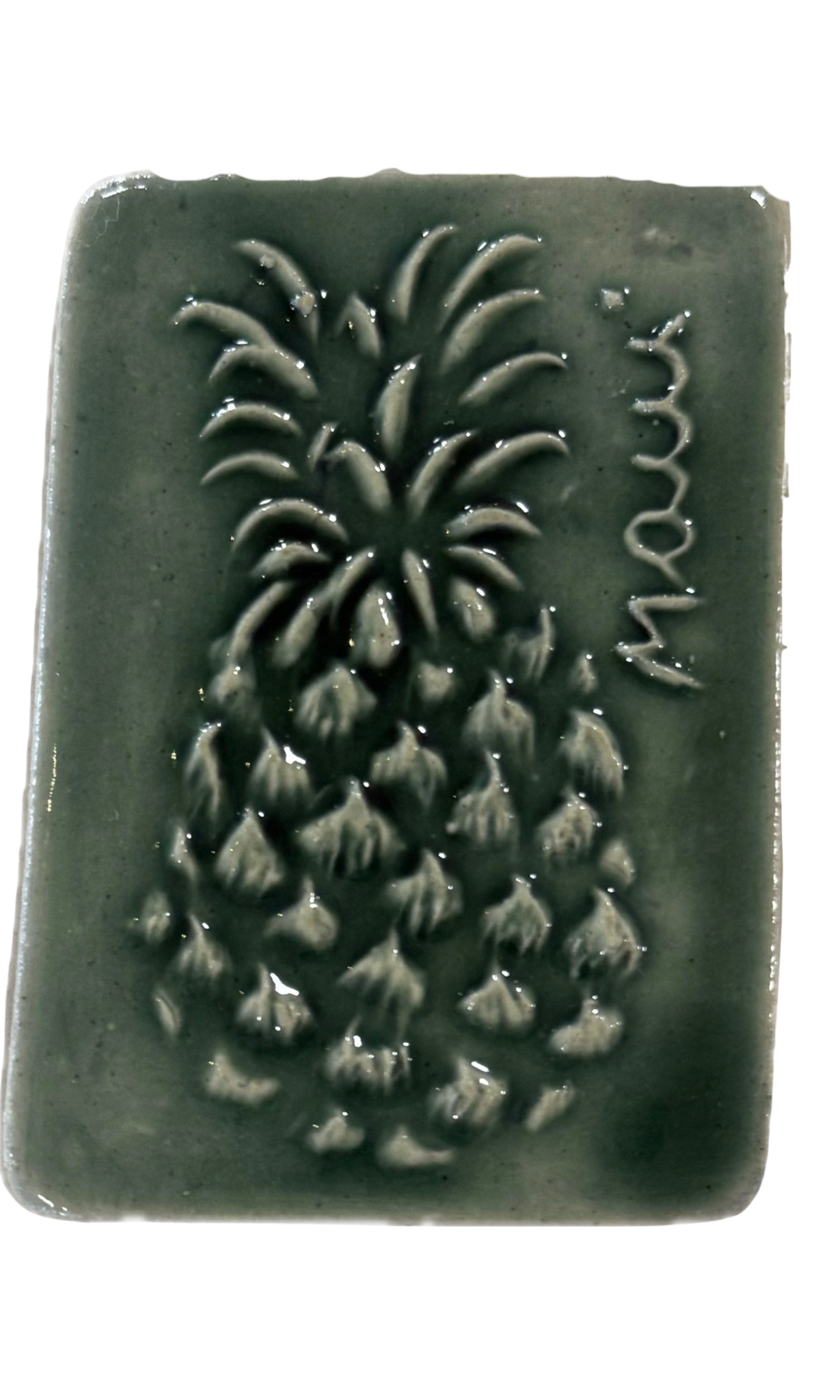 Ceramic Pineapple Magnet