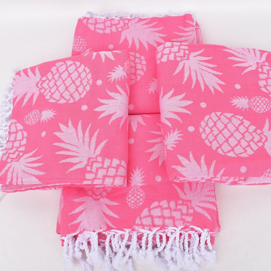 Turkish Towel Pineapple Print