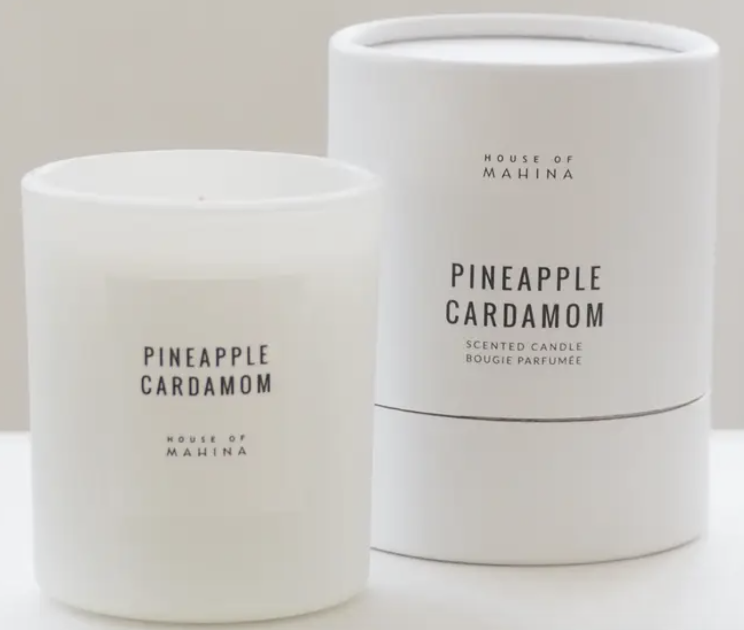 House Of Mahina Pineapple Cardamom Petite Candle