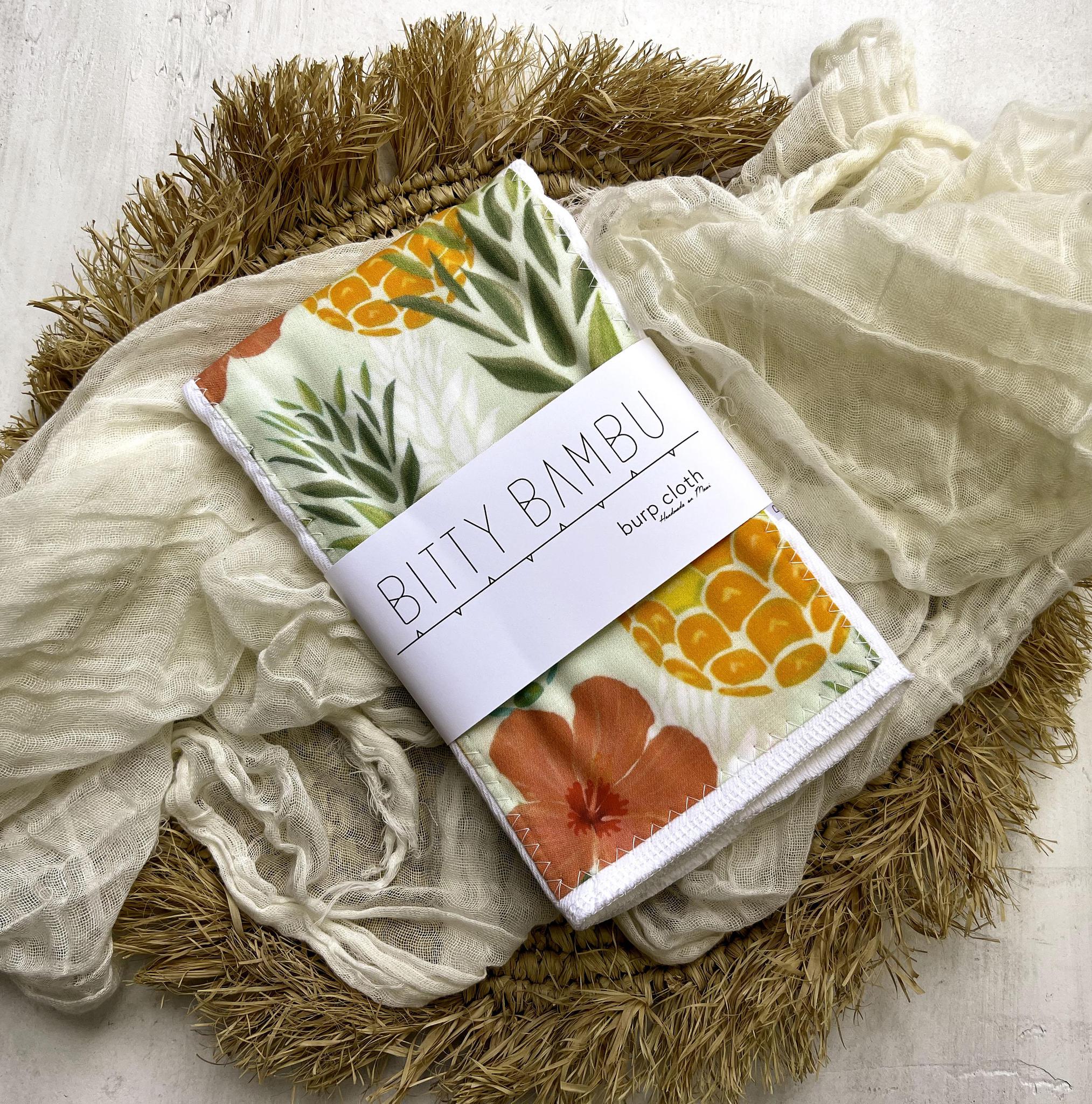 Bitty Bambu Baby Burp Cloth