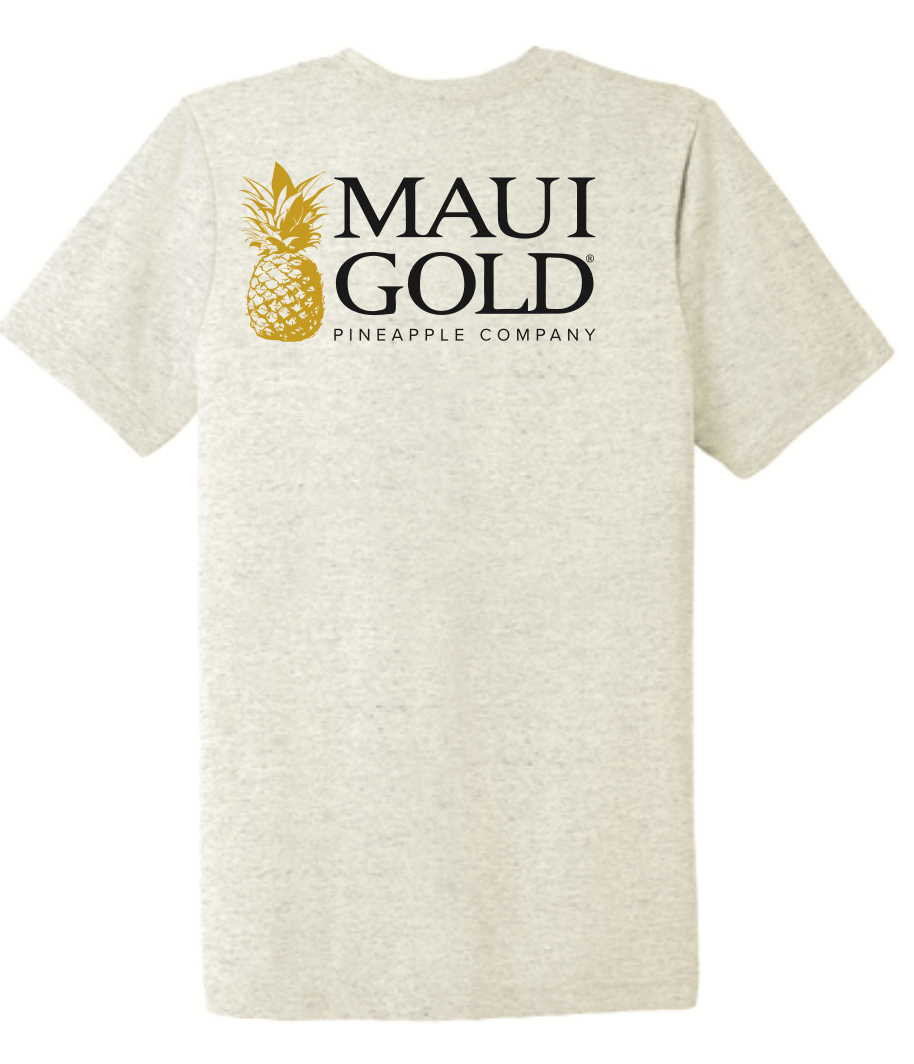 Maui Gold Logo Fleckle Tee