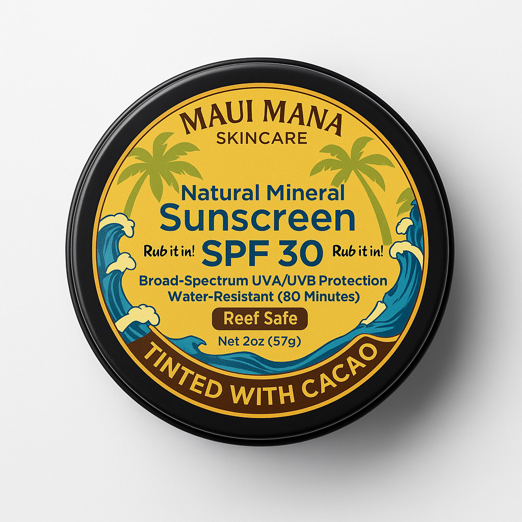 Reef Safe Mineral Sunscreen 2oz Tinted