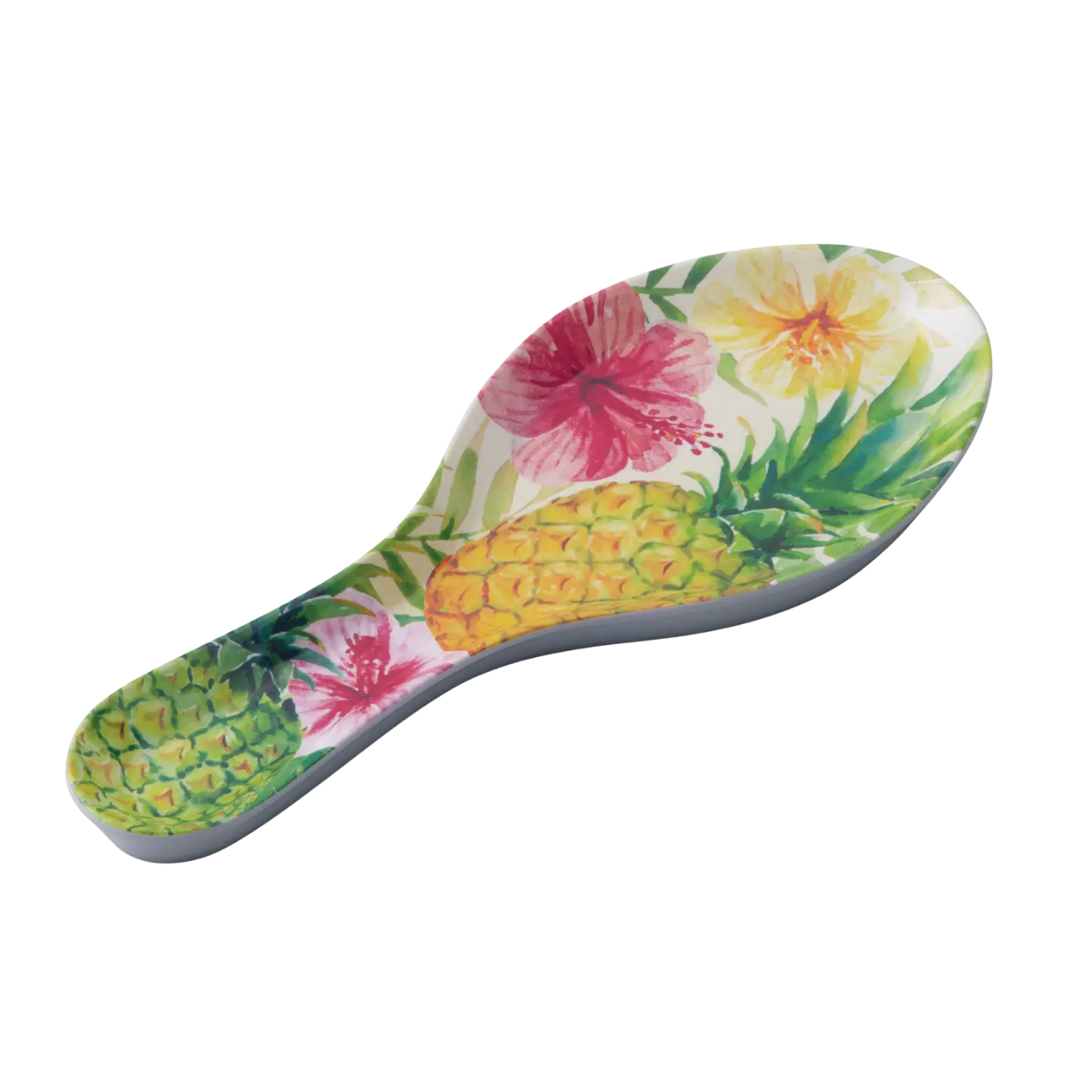 Bamboo Pineapple Melamine Spoon Rest