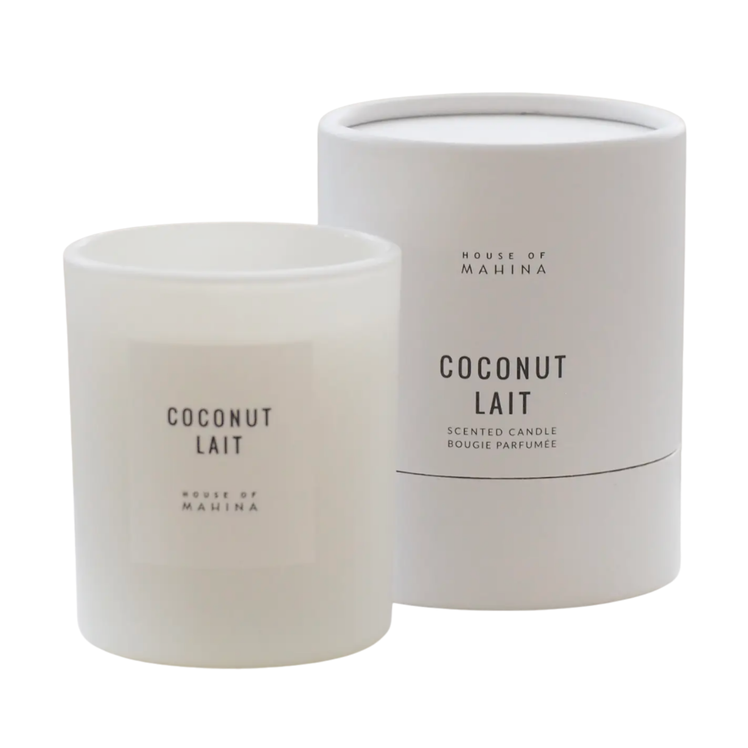 House Of Mahina Coconut Lait Petite Candle
