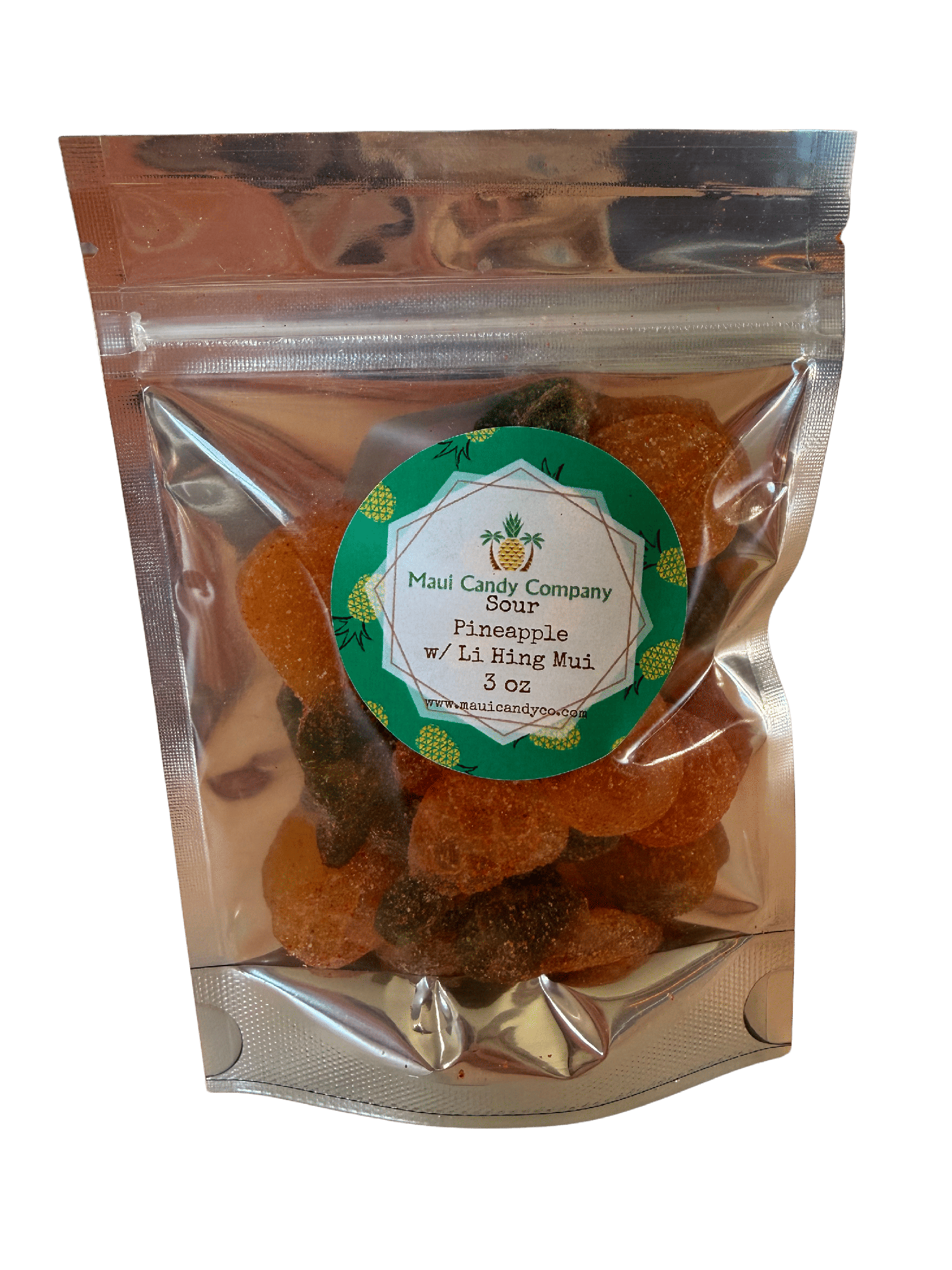 Sour Pineapple Gummies from Maui Candy Co.