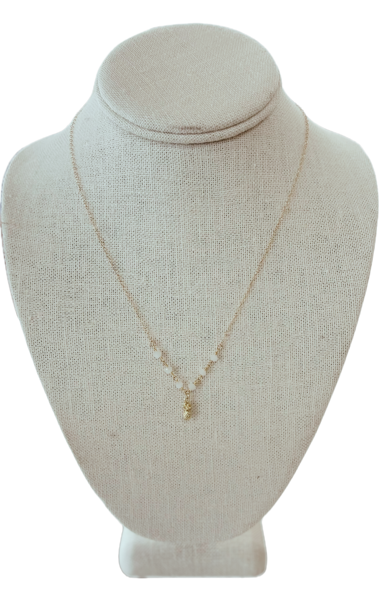 Komakai Sydney Pineapple Necklace Chalcedony