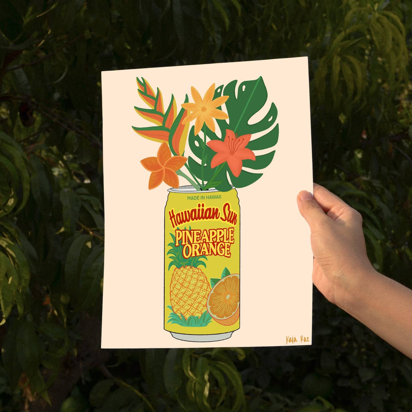 Hawaiian Sun Art Print