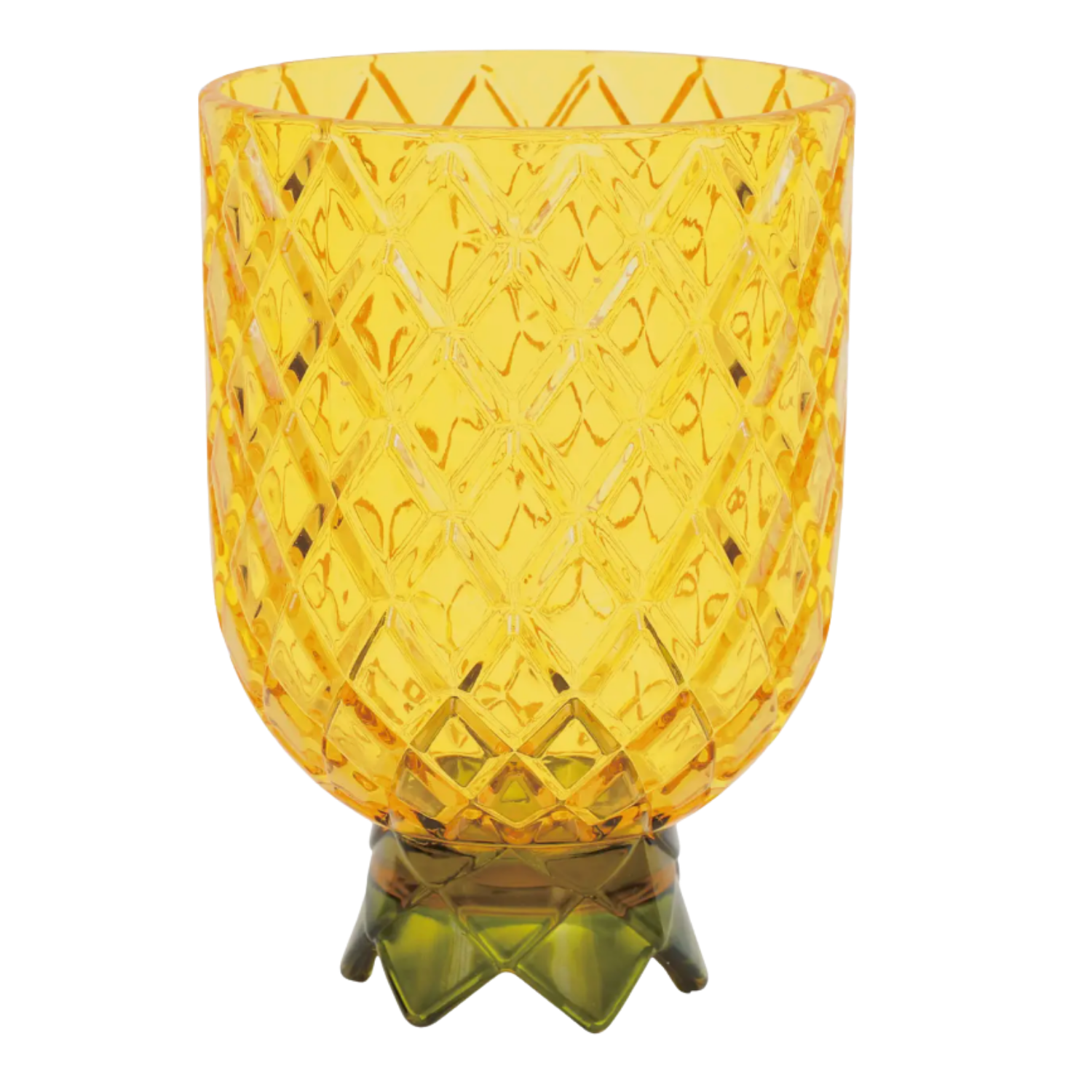 4-Piece Pineapple Acrylic Stacking Tumbler