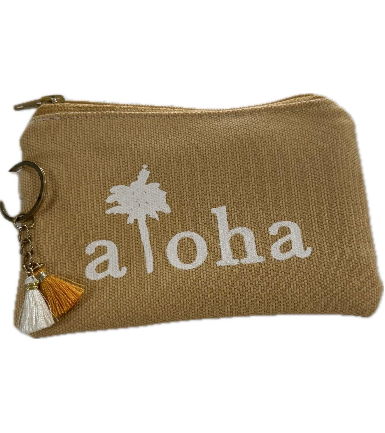 A Maui Day Aloha Palm Coin Purse