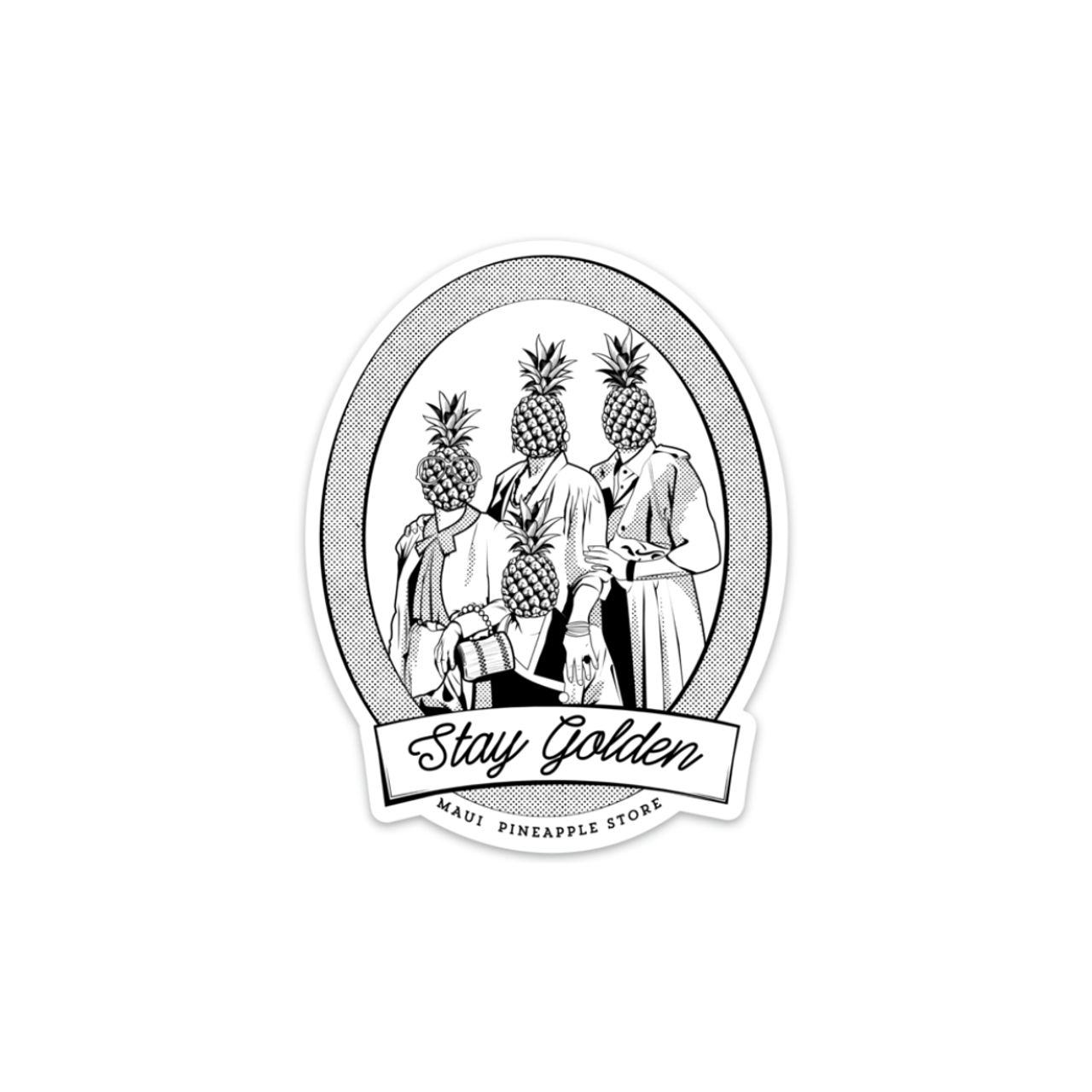 Maui Pineapple Store Exclusive Stickers