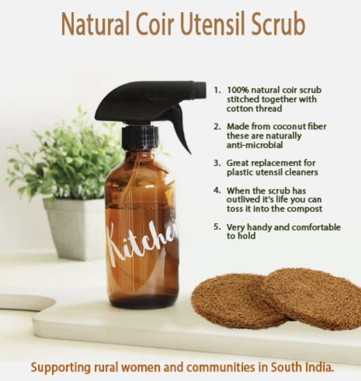 Coconut Coir Dish Pads