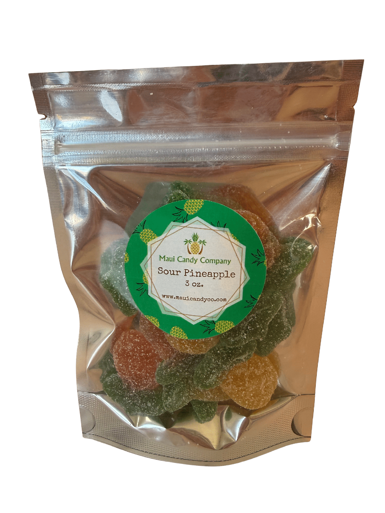 Sour Pineapple Gummies from Maui Candy Co.