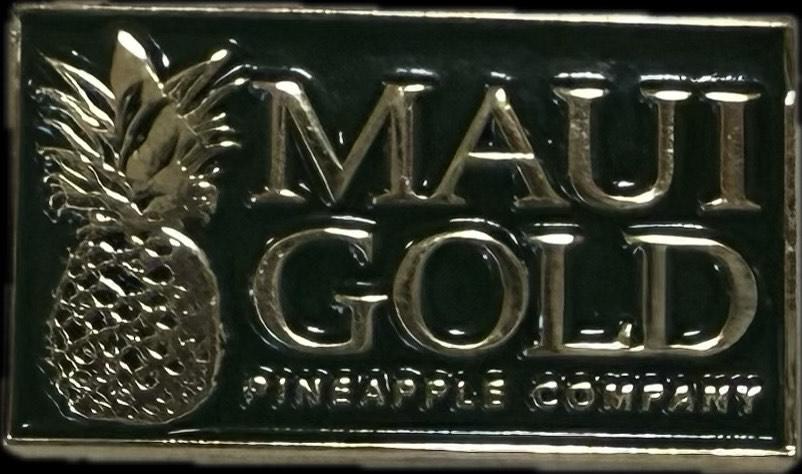 Maui Gold Lapel Pin