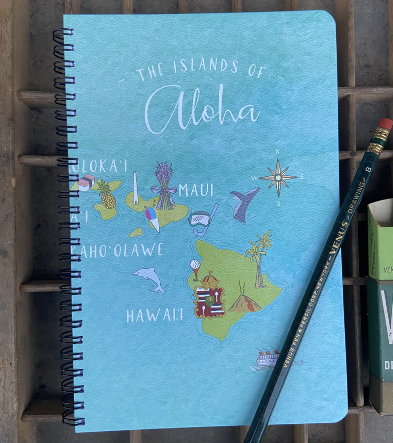 Bradley & Lily Large Spiral Notebook