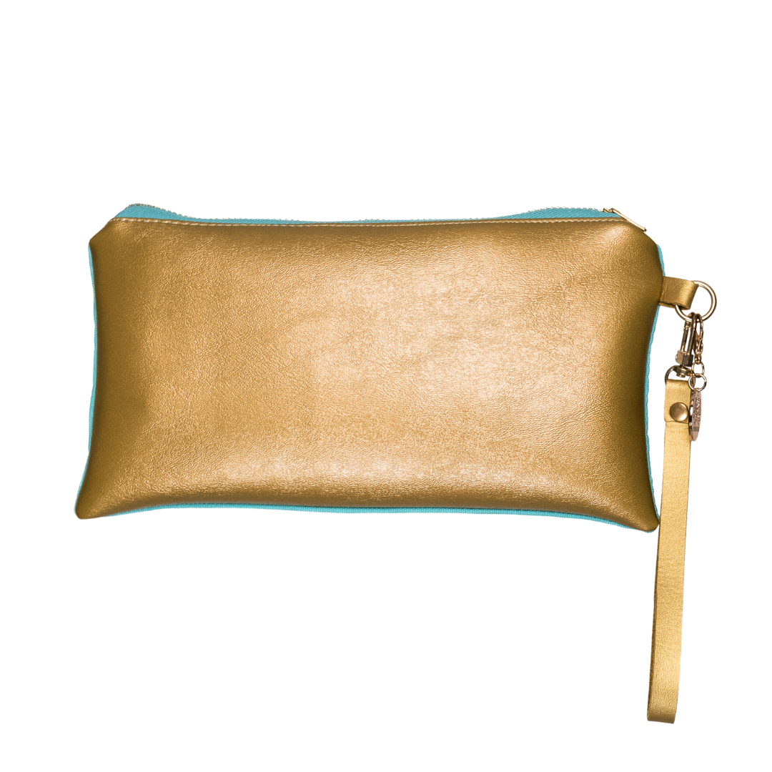 A Maui Day Aloha Pineapple Wristlet