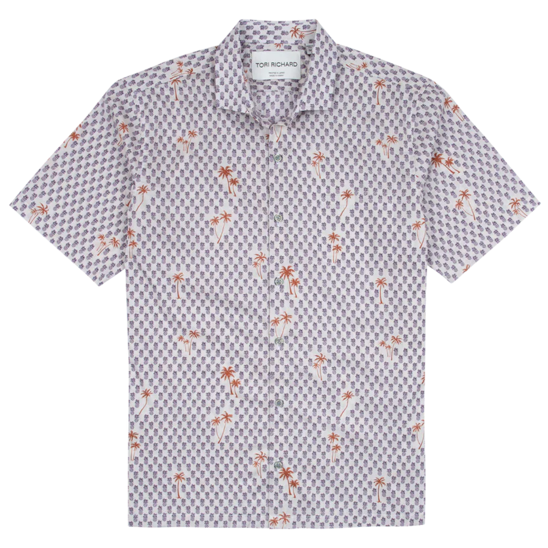 Hospitality Palm Short Sleeve Button-Down Shirt