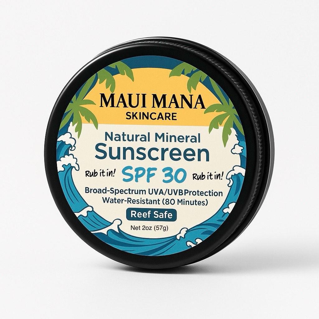 Reef Safe Mineral Sunscreen 2oz SPF 30
