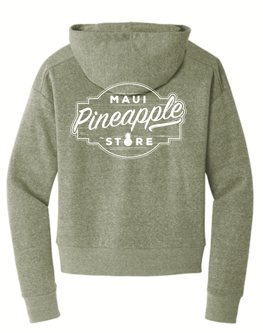 MPS Women's Half Zip Crop Hoodie