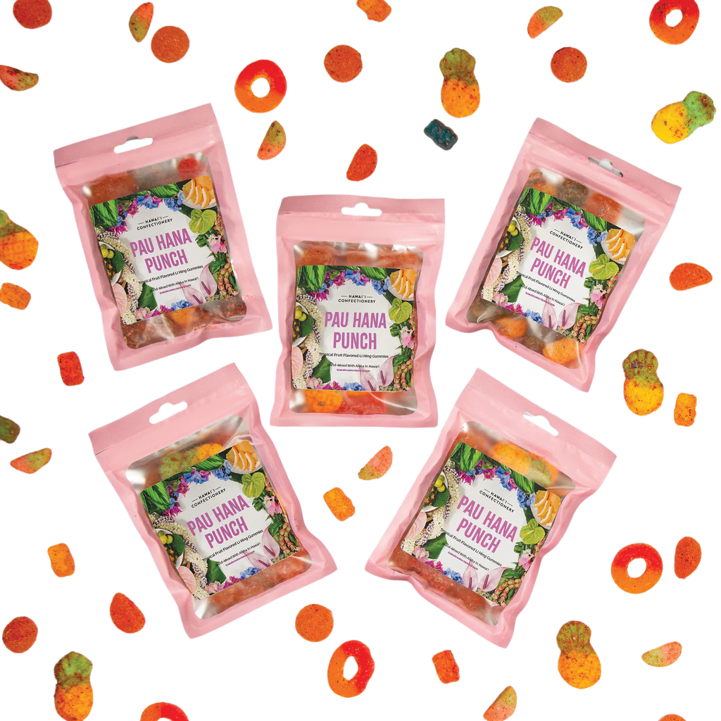 Pau Hana Punch- Tropical Fruit Gummies