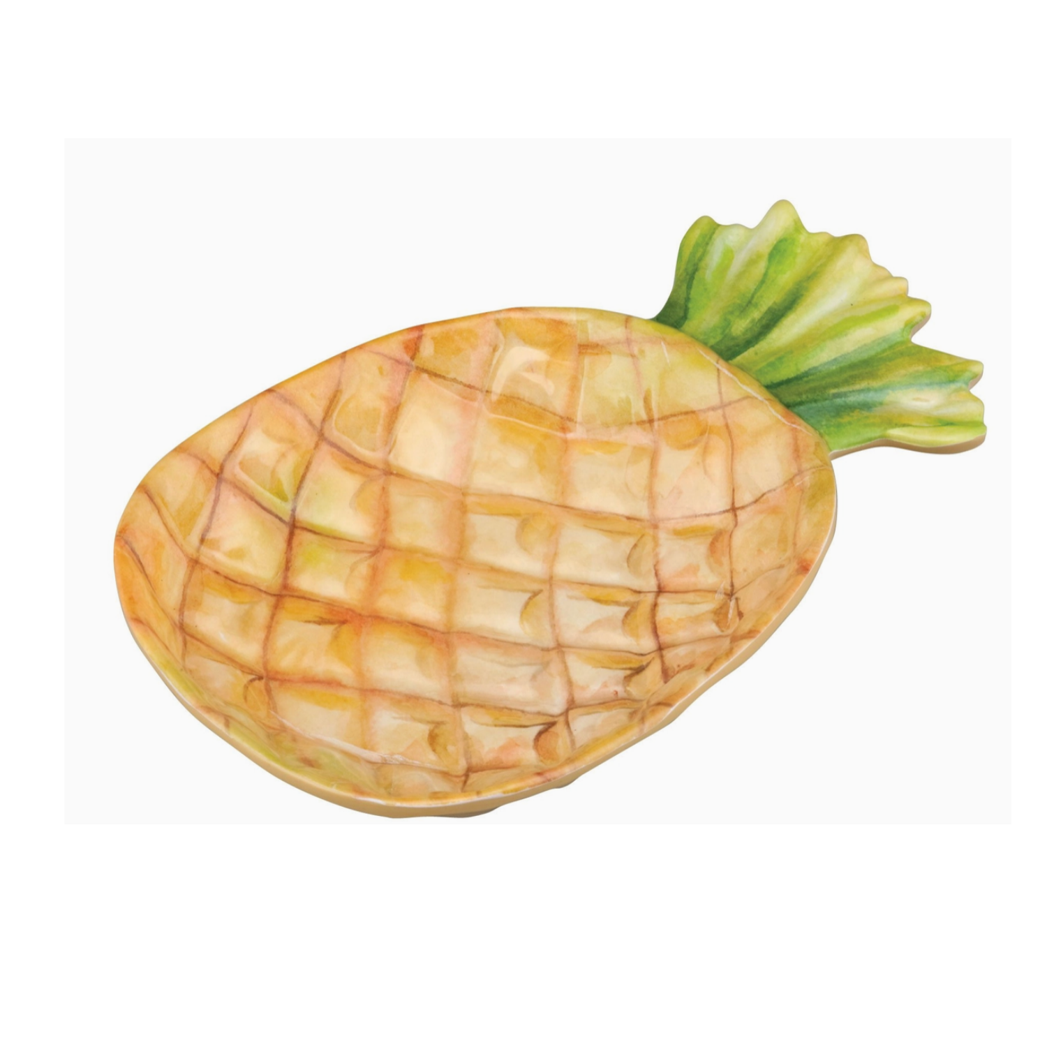 Pineapple Melamine 7" Plate