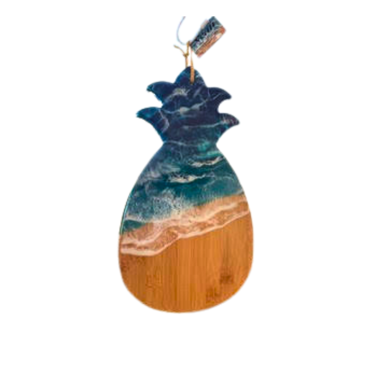 Pineapple Ocean Resin Bamboo Cutting Board