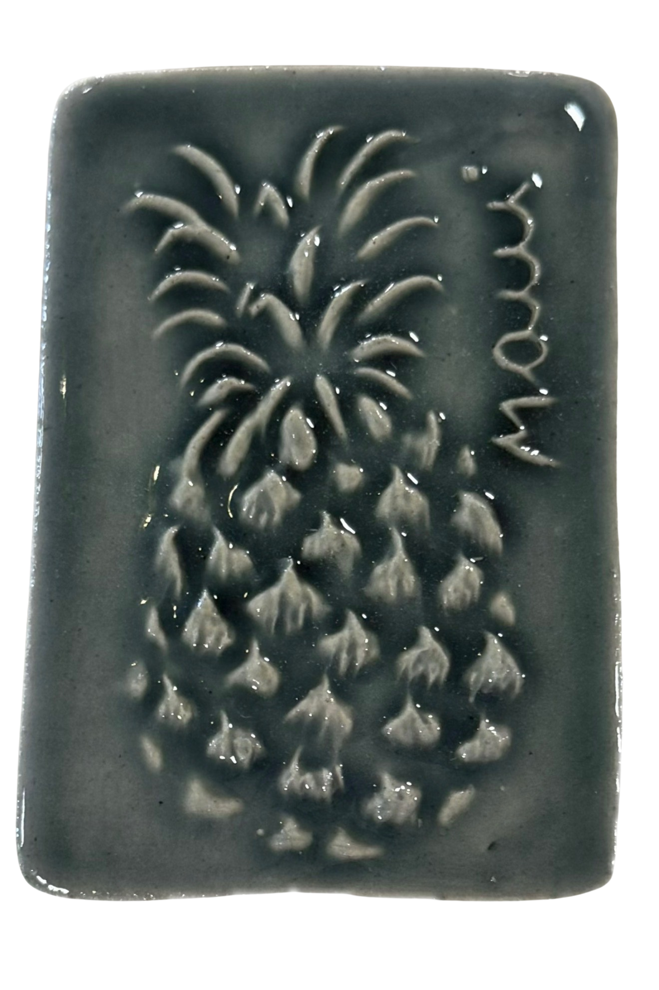 Ceramic Pineapple Magnet