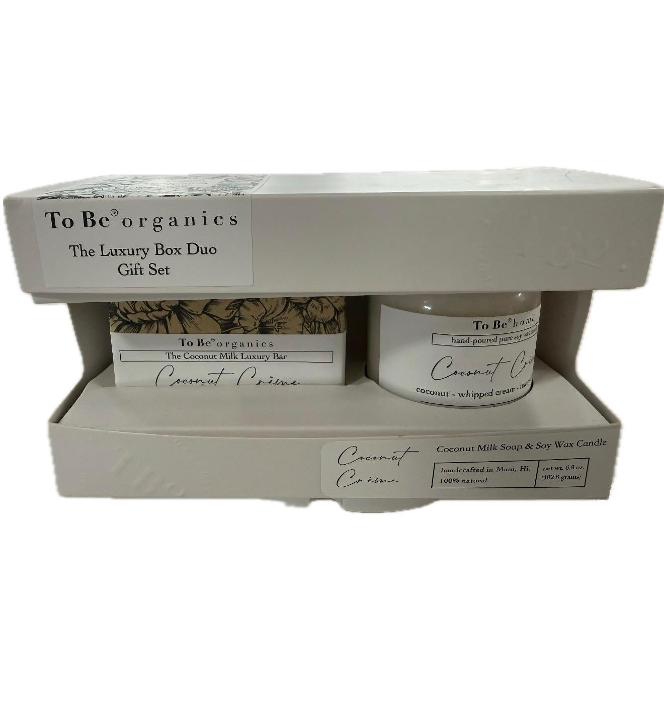 Coconut Creme Luxury Bar Box Duo