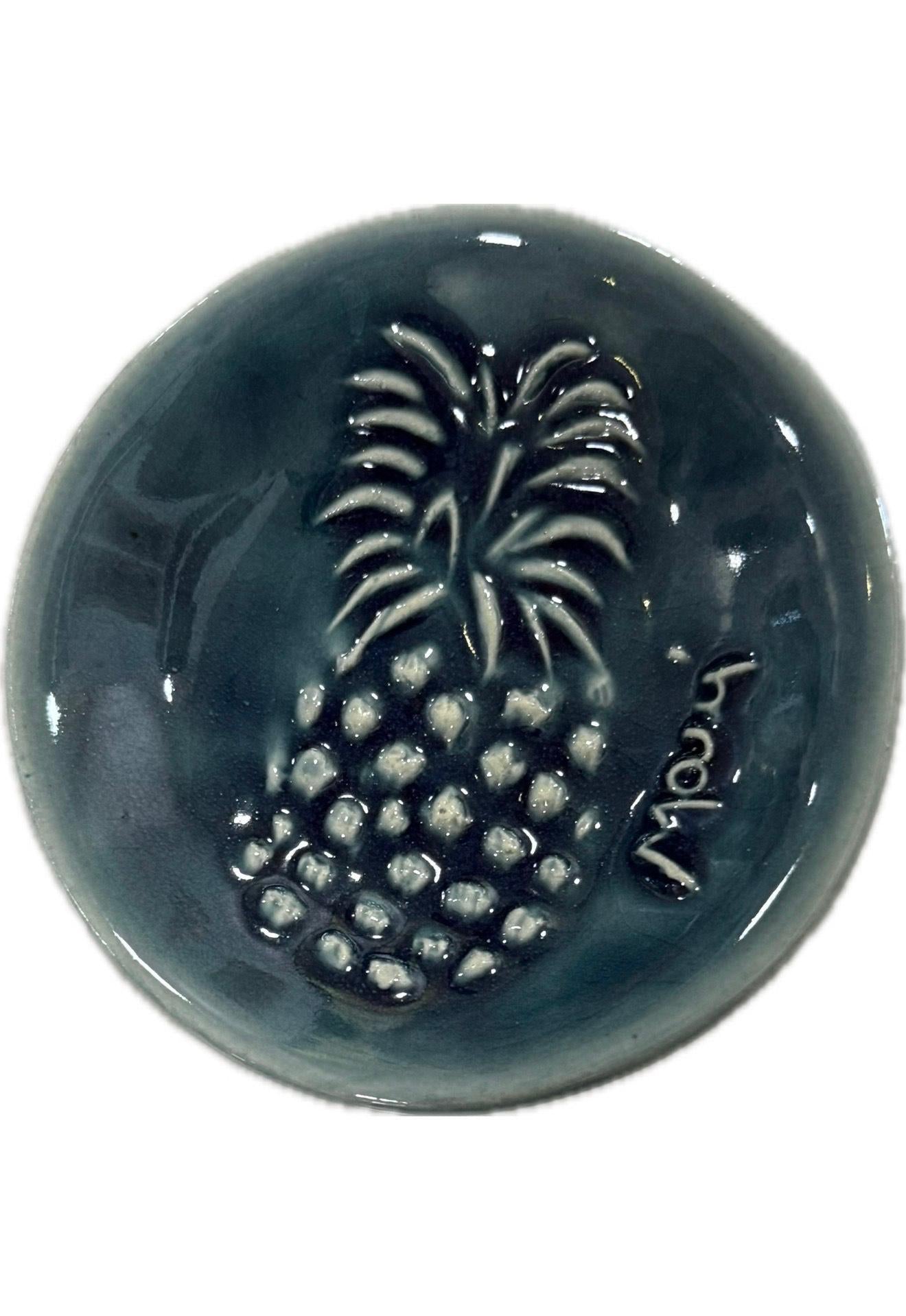 Ceramic Pineapple Ring Bowl