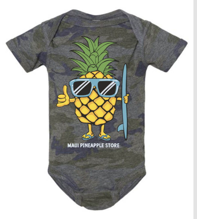 Pineapple Surfer Onesies