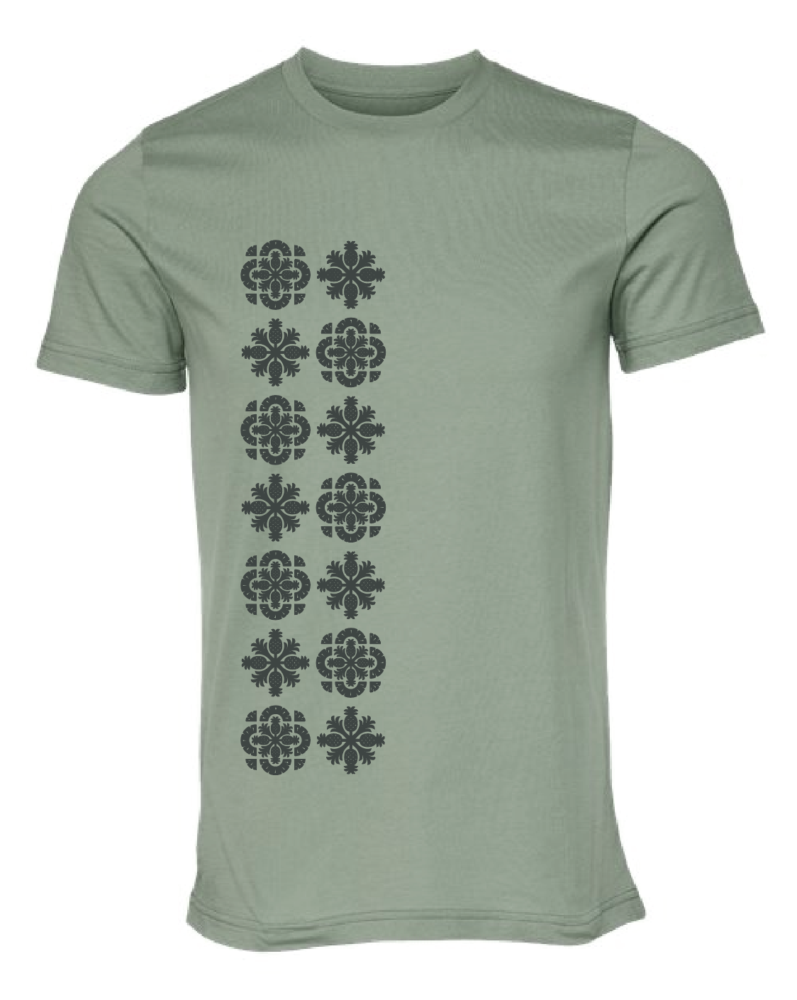 Hawaiian Quilt Slate Mens Tee