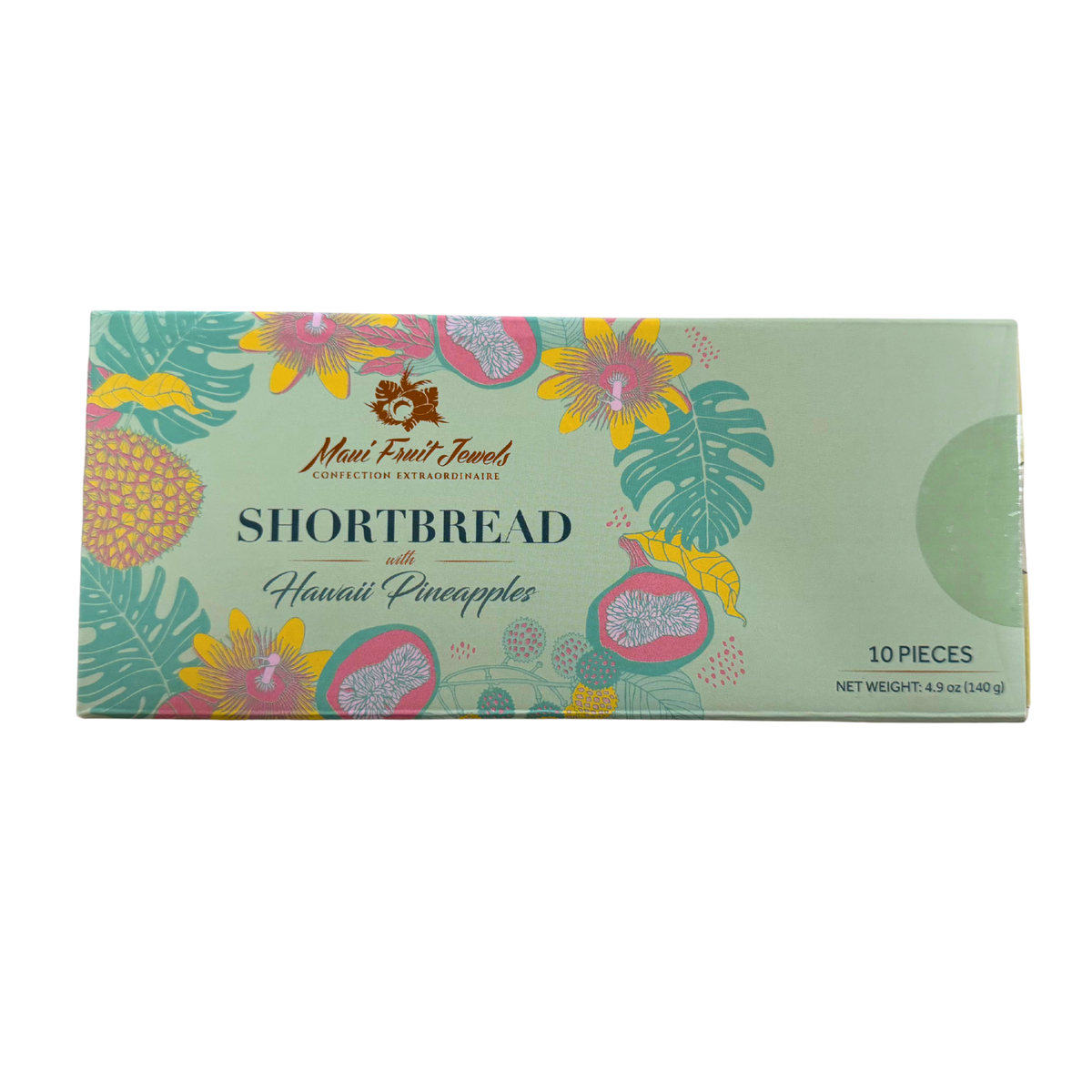 10-Piece Shortbread Cookie Hawaii Pineapples