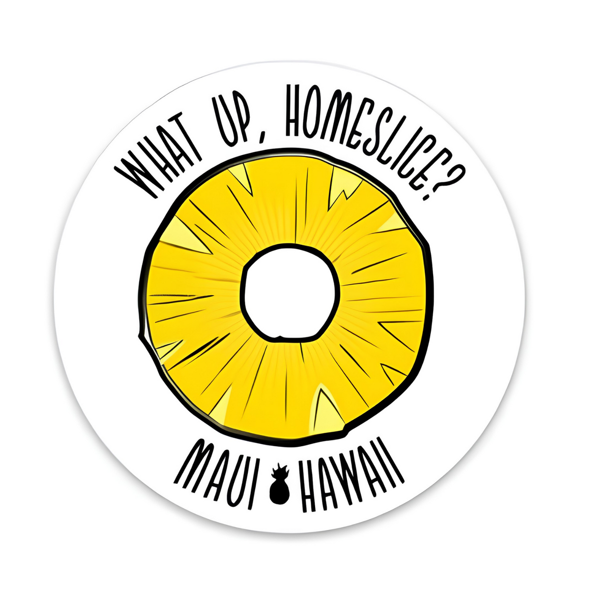 What Up Homeslice Magnet