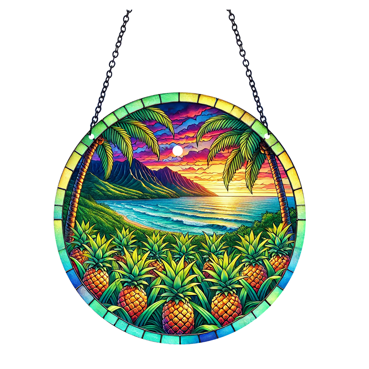 Pineapple Acrylic Suncatcher