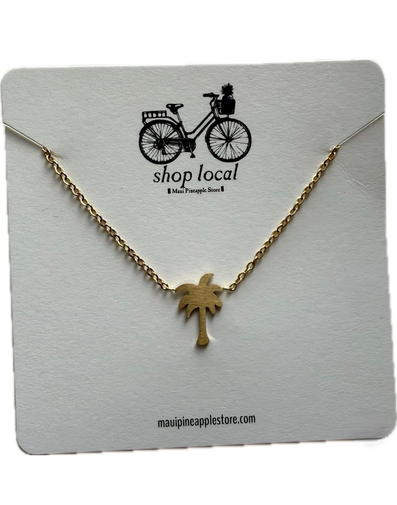 Palm Tree Necklace