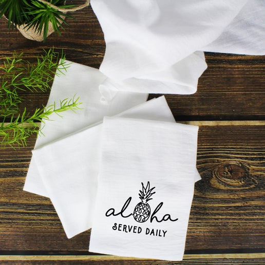 Love From Lahaina Kitchen Towels