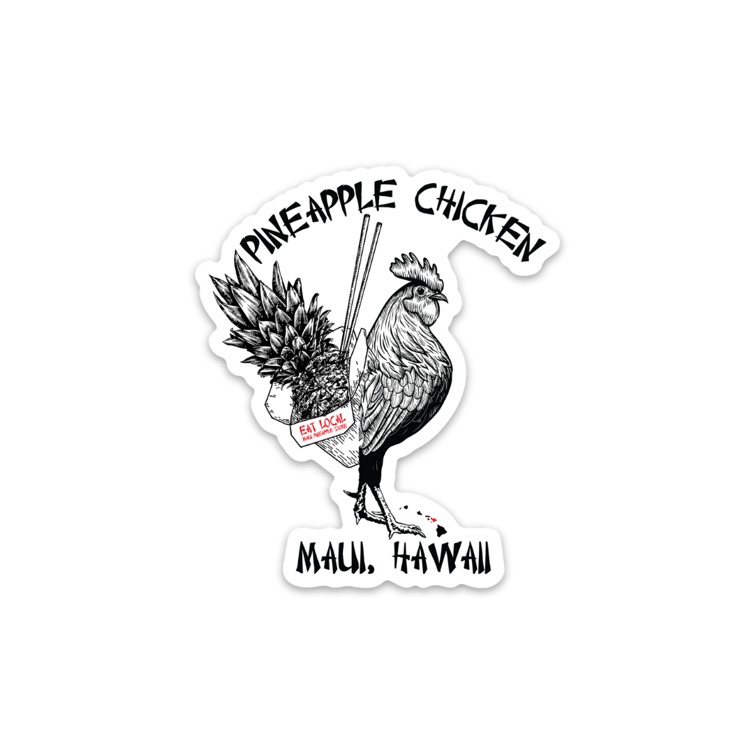 Maui Pineapple Store Exclusive Stickers