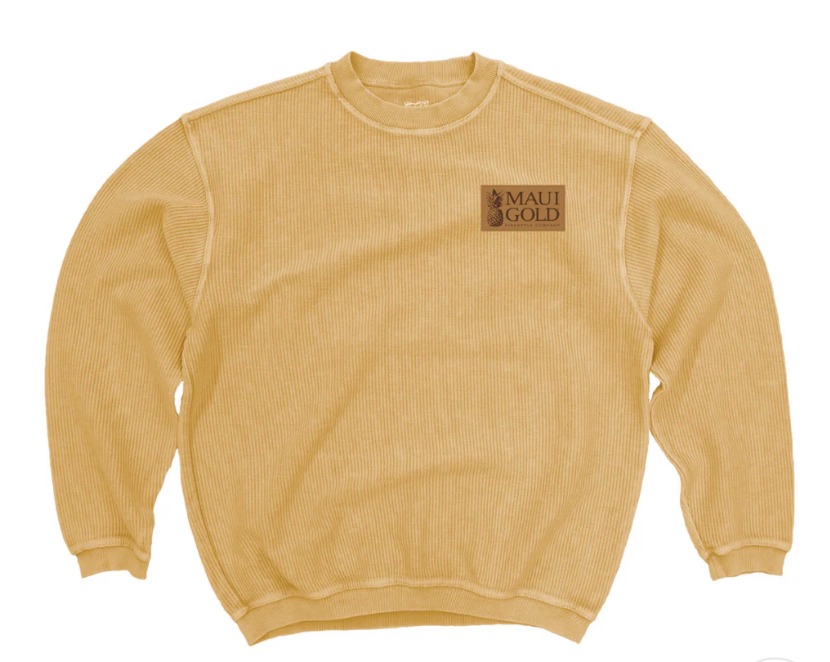 Maui Gold Corded Crew