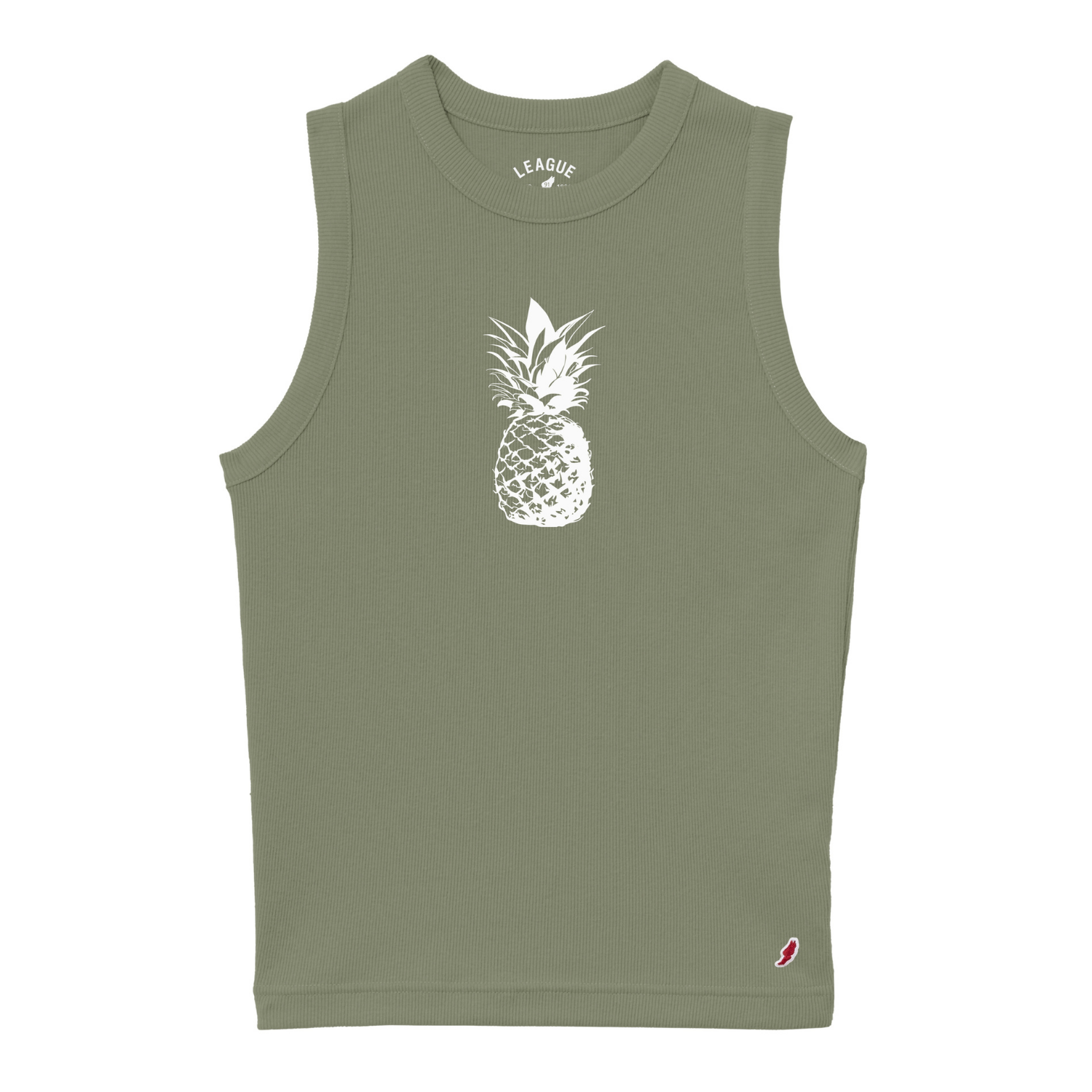 Pine Retro Rib Tank