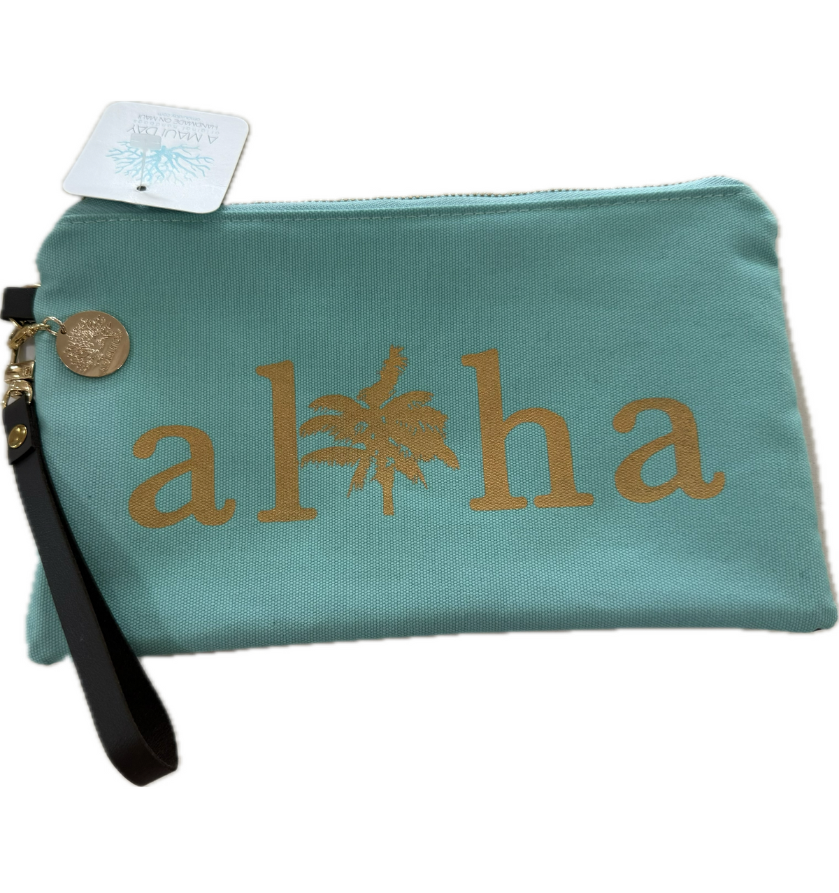 A Maui Day Aloha Palm Wristlet