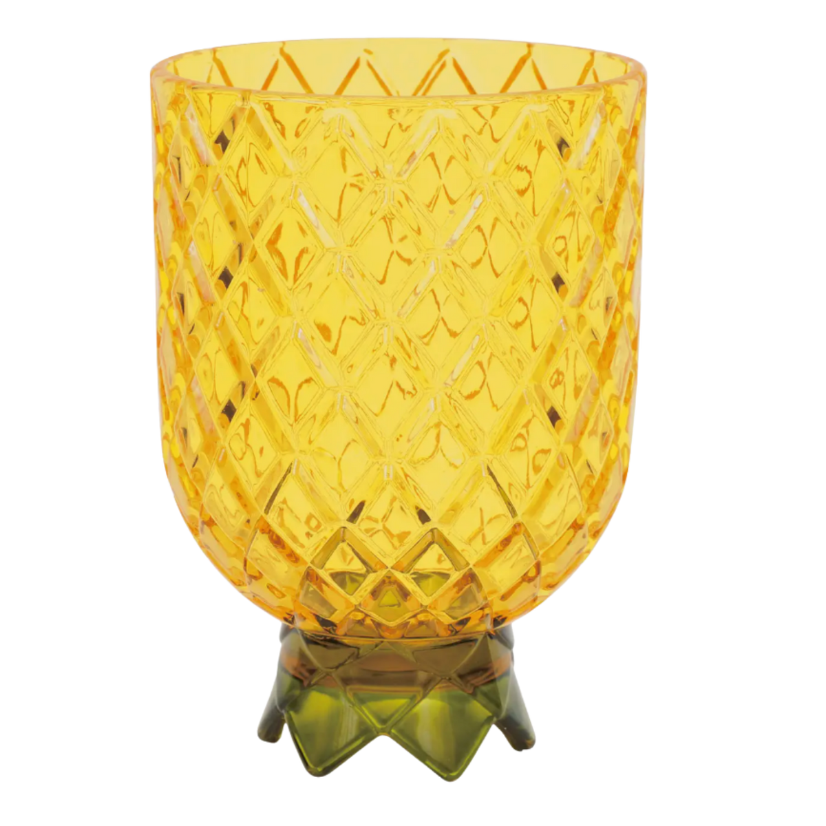 4-Piece Pineapple Acrylic Stacking Tumbler