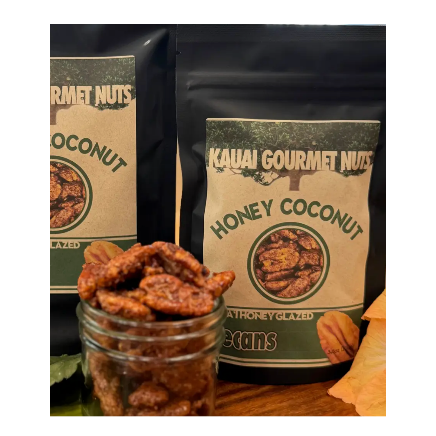 Honey Coconut Pecans