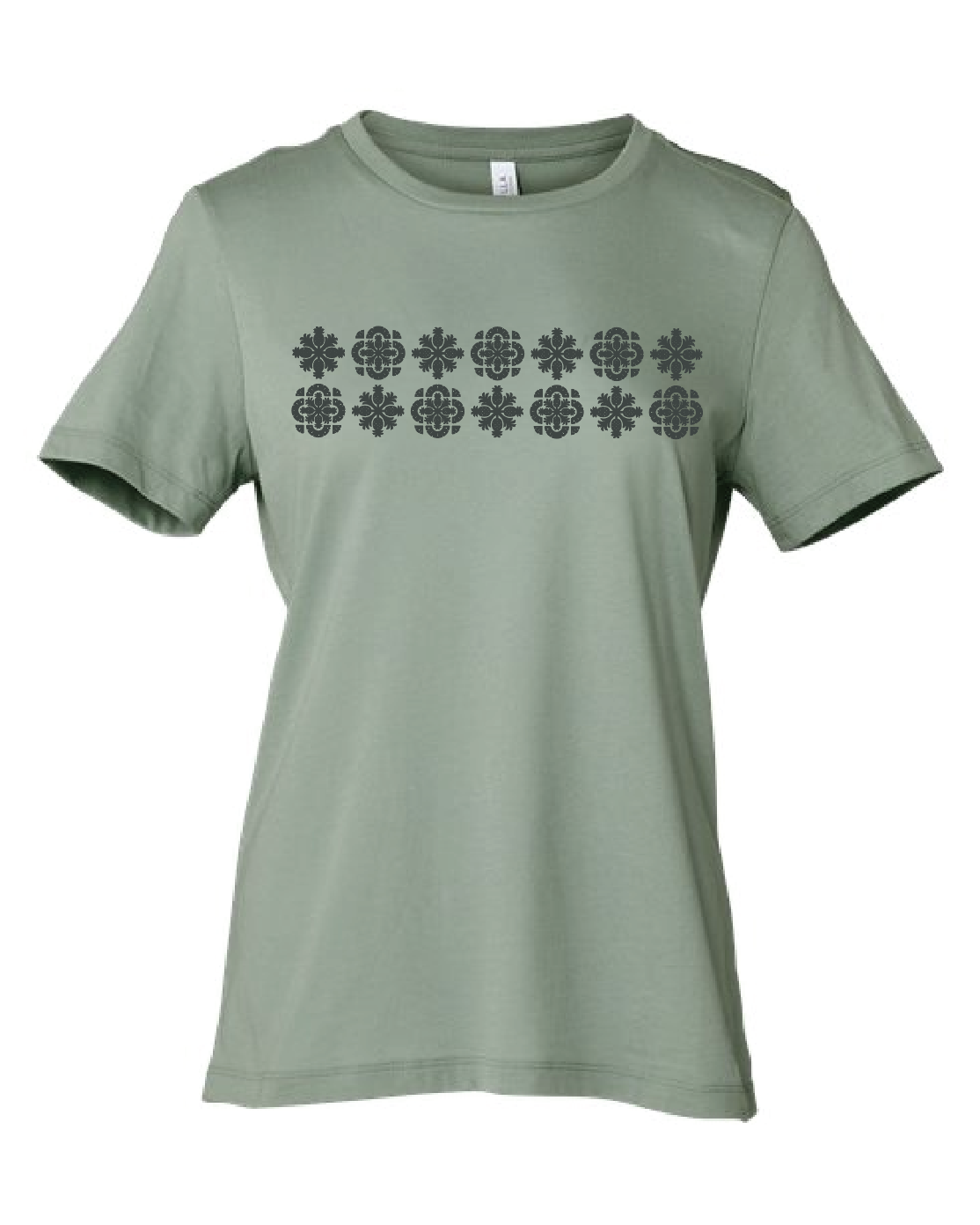 Hawaiian Quilt Slate Womens Tee