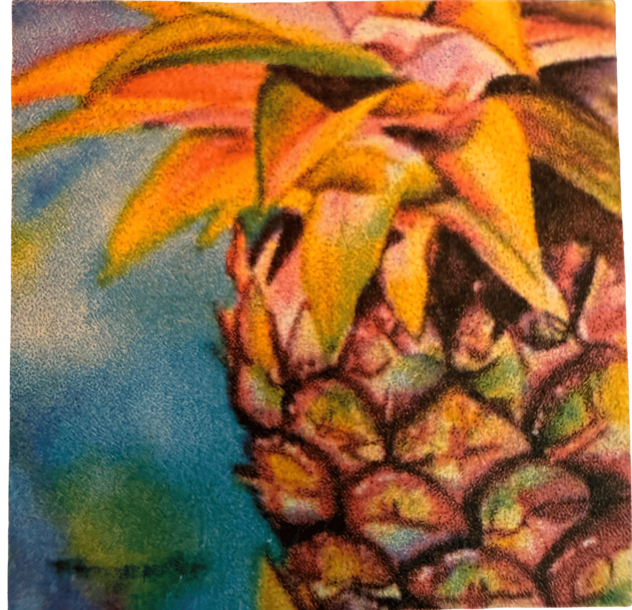 Kai Wahine Designs Pineapple Ceramic Tile