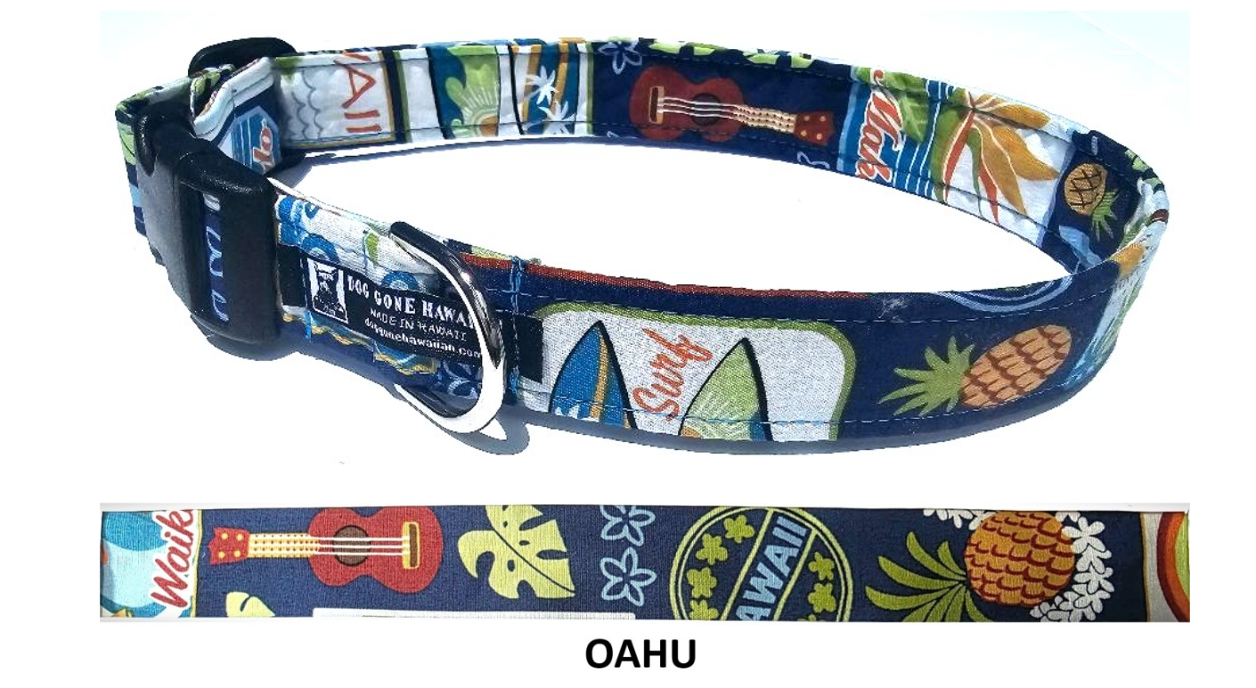 Dog Gone Hawaiian Pet Collars