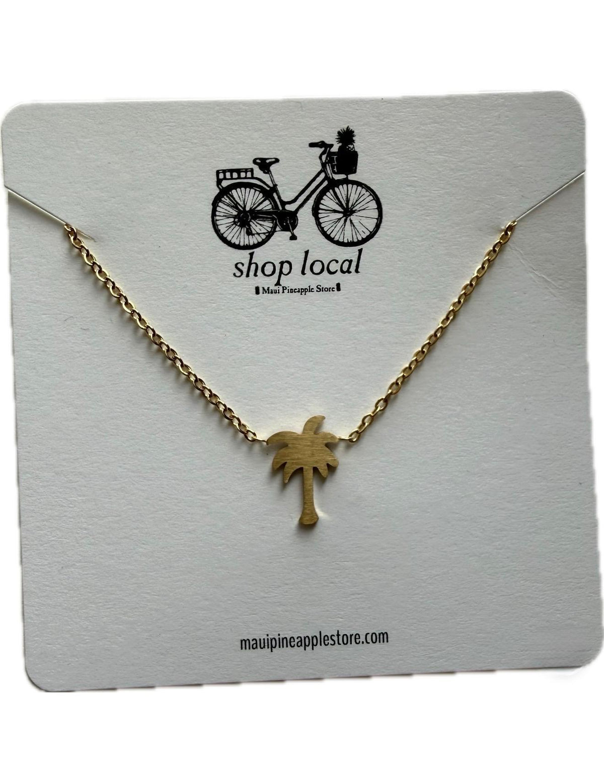 Palm Tree Necklace