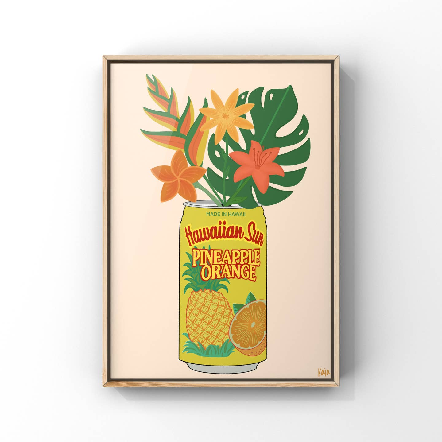 Hawaiian Sun Art Print