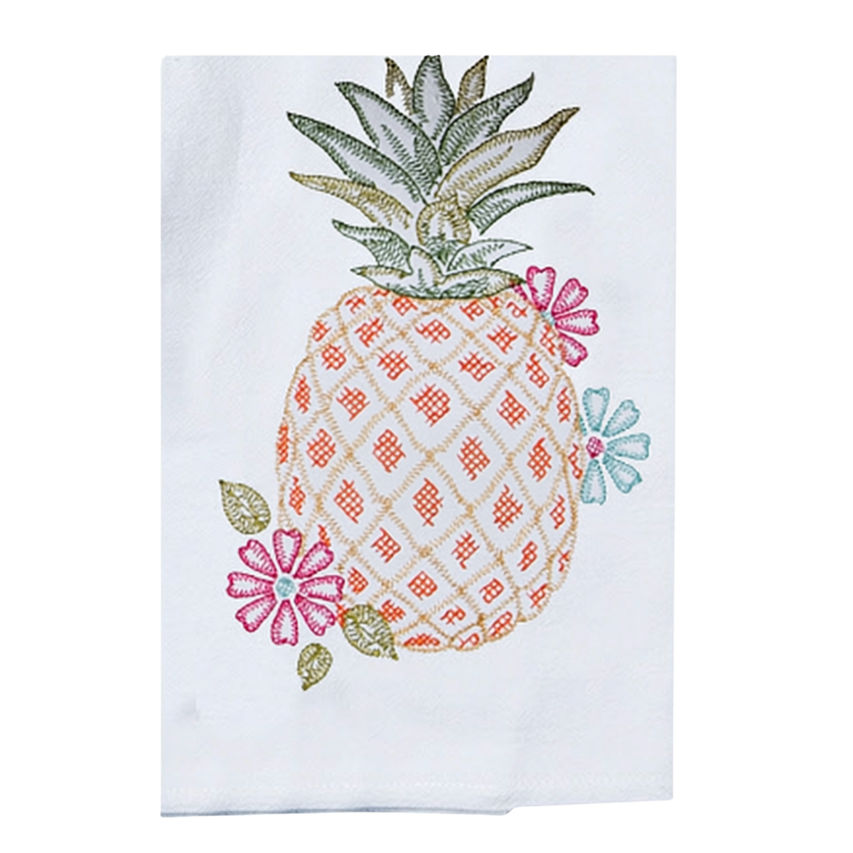 Embroidered Tea Towel