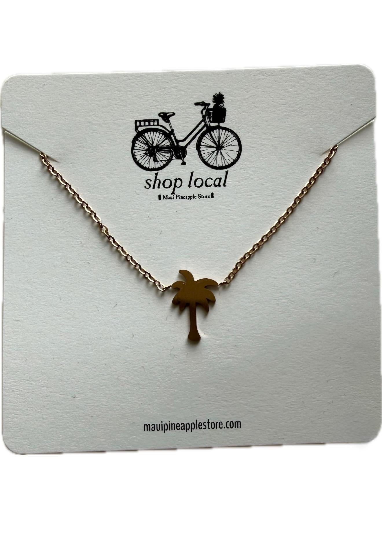 Palm Tree Necklace